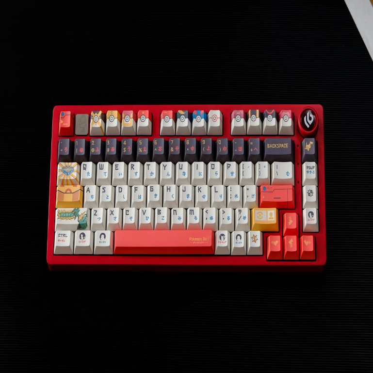 GMK Pokémon Keycaps Set 151 Keys PBT Keyboard Cap Cherry Profile game ...
