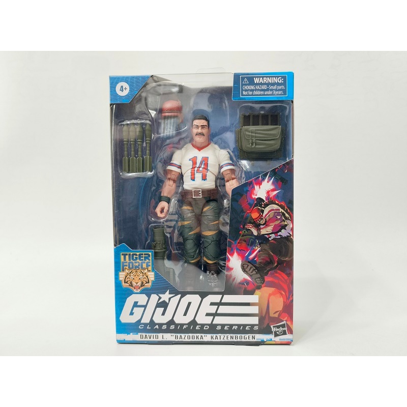 Hasbro G.I Joe Classified Series David L. (Bazooka) Katzenbogen 6-in Action Figure