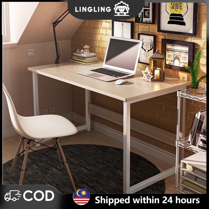 【LingLing】Computer Desk Student Study Table Simple Modern Home Writing ...