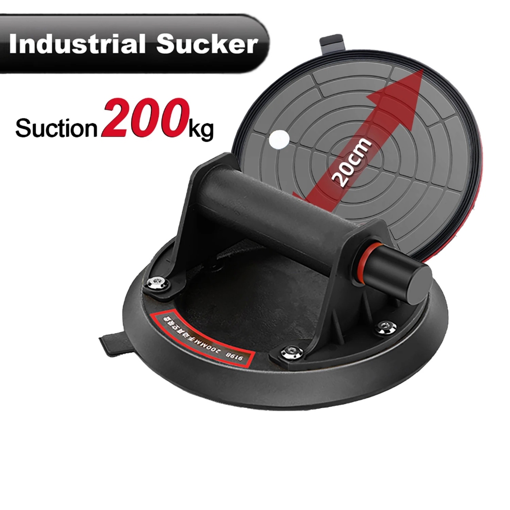8 inch Industry Vacuum Suction Cup 200kg Bearing Capacity Heavy Duty ...
