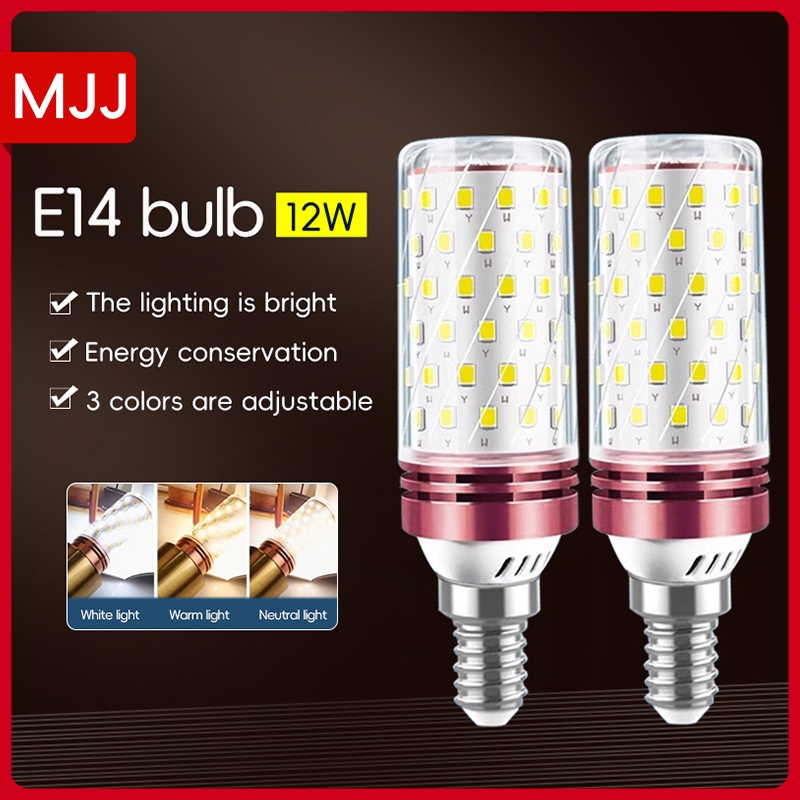 led bulb corn lamp e14 small screw home chandelier lighting super ...
