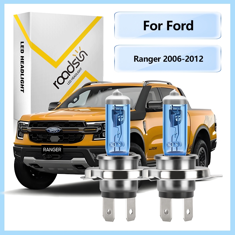 【Fit For Ford Ranger 2006-2012】Super White Halogen Car Headlight Bulbs ...