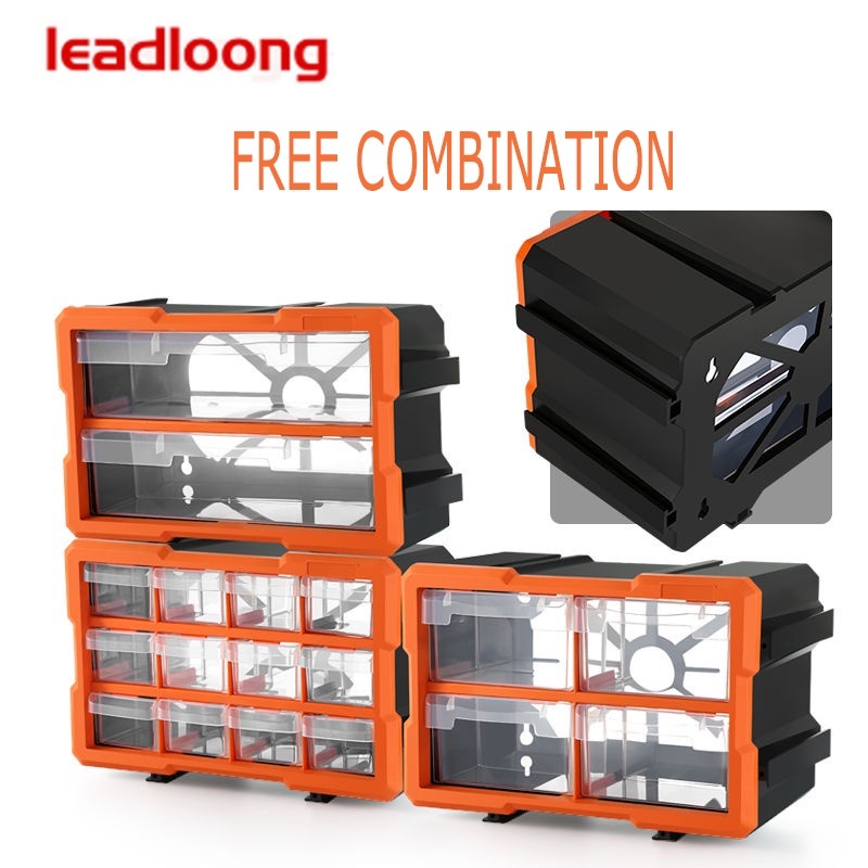 Toolbox Plastic Parts Storage Box Multiple Compartments Hardware Box ...