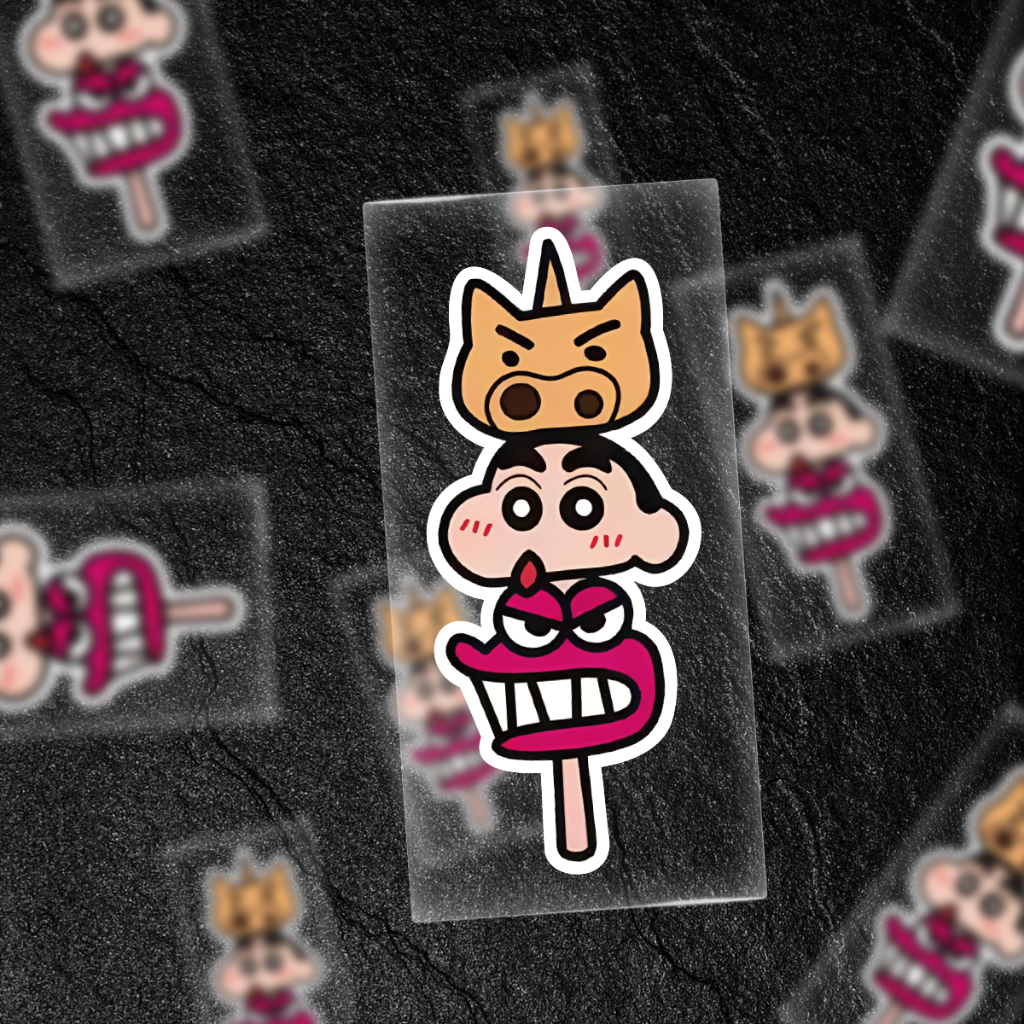 Car Sticker Crayon Shin-Chan String Unique Creative Funny Car Sticker ...