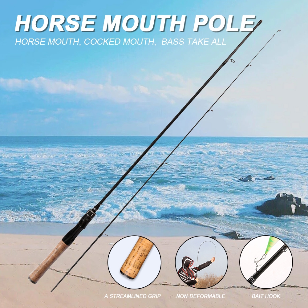 1.68M/1.8M/1.98M UL High Carbon Fiber Material Solid Tip Ultralight ...
