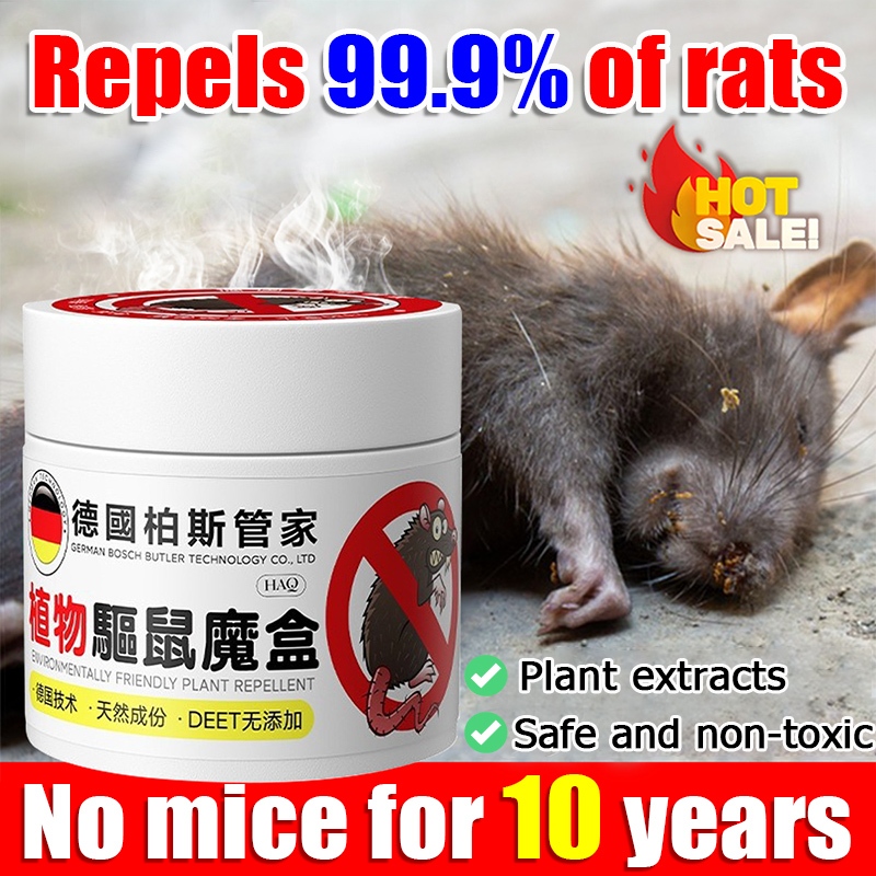 【READY STOCK】rat repellent rodent repellent rat poison killer 0 smell 0 ...