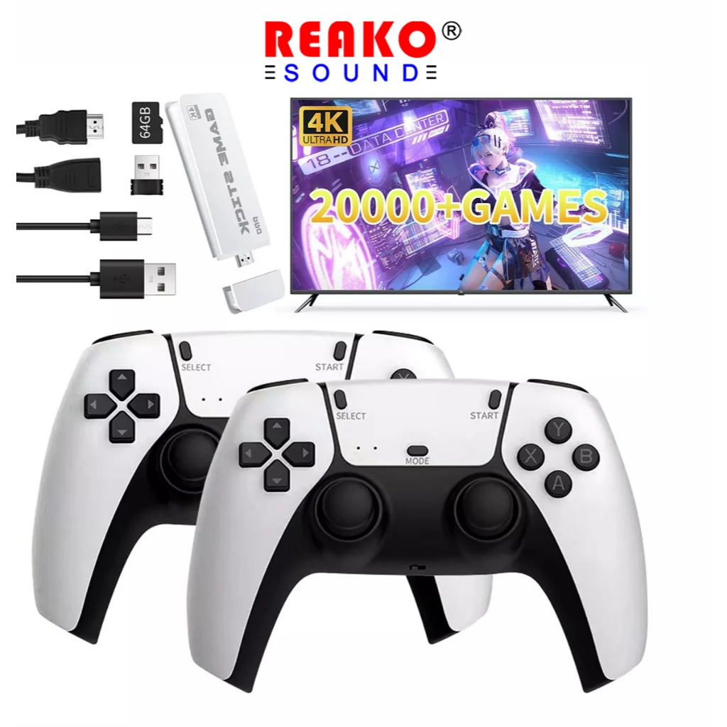 M15 Wireless 2.4G HD Arcade Mini Game Machine Retro Handle Home Game ...
