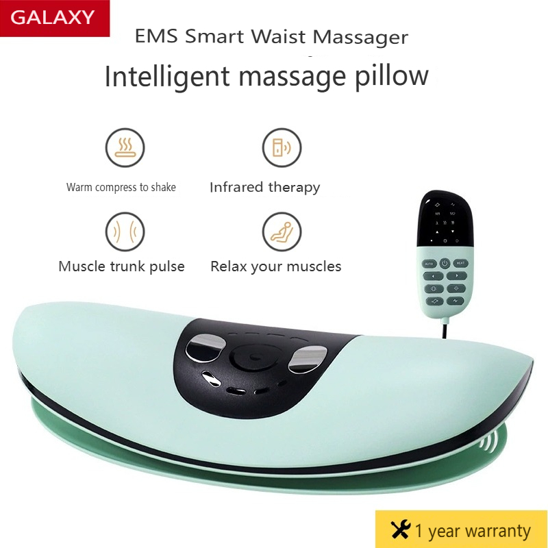 GALAXY Waist Massager Alat Urut Profesional dengan EMS, Panas ...