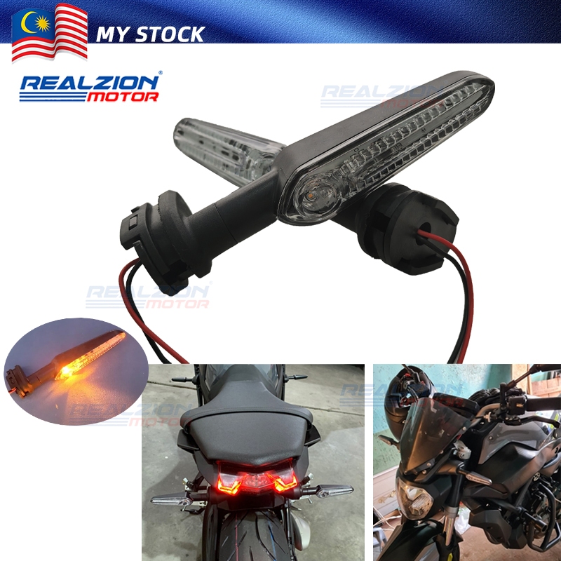 REALZIONMOTOR Turn Signal Light For Yamaha R25 R15 v3 R15m v4 R3 Mt15 ...