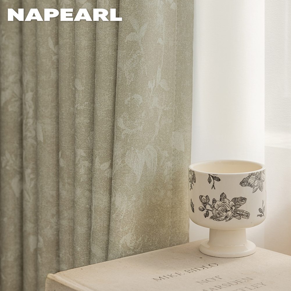 NAPEARL 95-100% blackout Motif Ramadan untuk selendang curtian Elegant ...