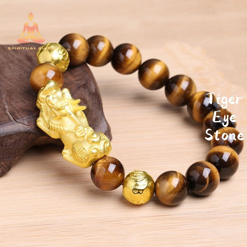Fengshui PIXIU Fortune Bracelet Tiger Eye Stone Bracelet Shopee