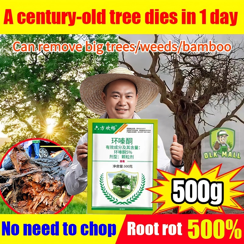 A century-old tree dies in 1day weed killer racun rumput rumput mati ...