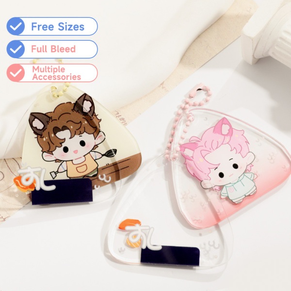 Customized Connection Keychain Keychain Keyring Cartoon Anime Star ...