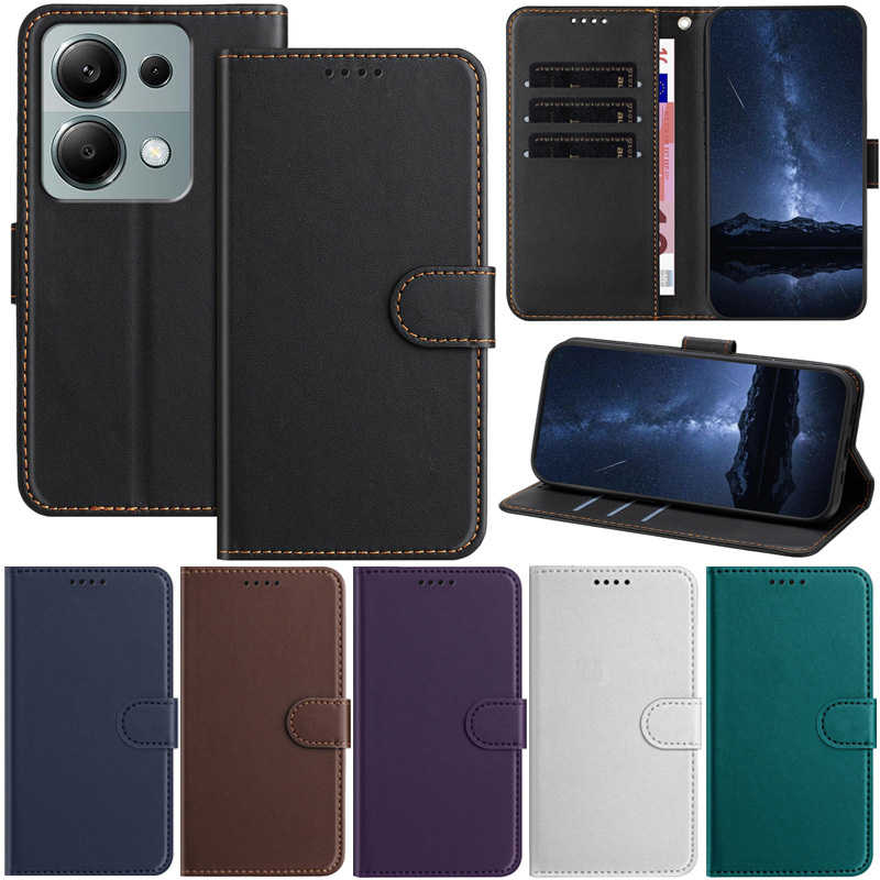 Xiaomi Poco X7 Pro 5G Wallet Case With Blocking Credit Card Holder,Flip