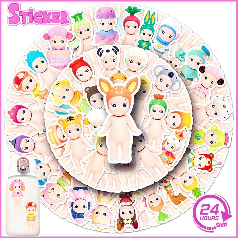 100pcs Cute Sonny Angel Stickers Waterproof Vinyl Decal for Water ...