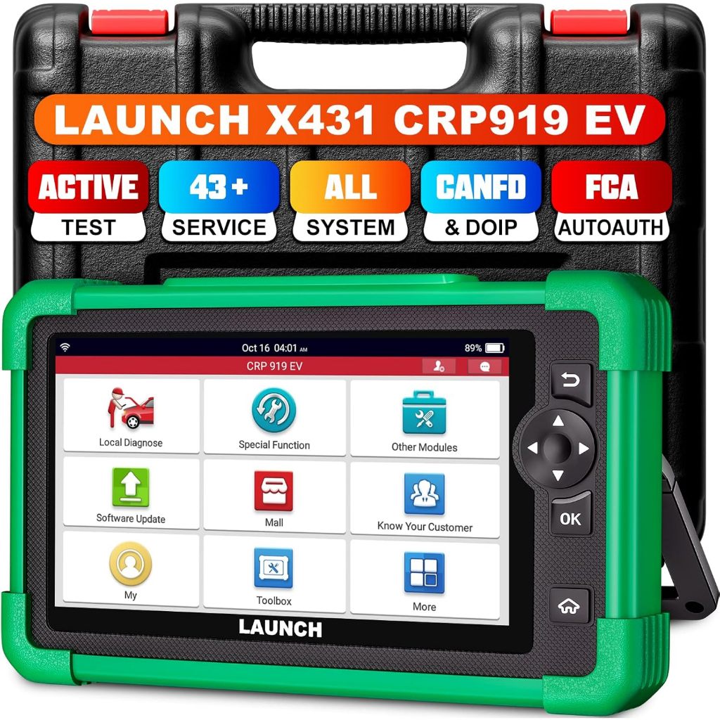 LAUNCH X431 CRP919 EV Diagnostic Scanner - Bidirectional Scan Tool For Electric Vehicles