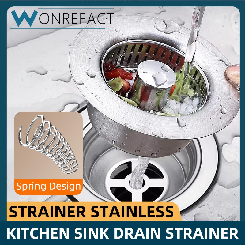 J Springs Generic Kitchen Drain Filter Sink Drainer Spring Core Anti