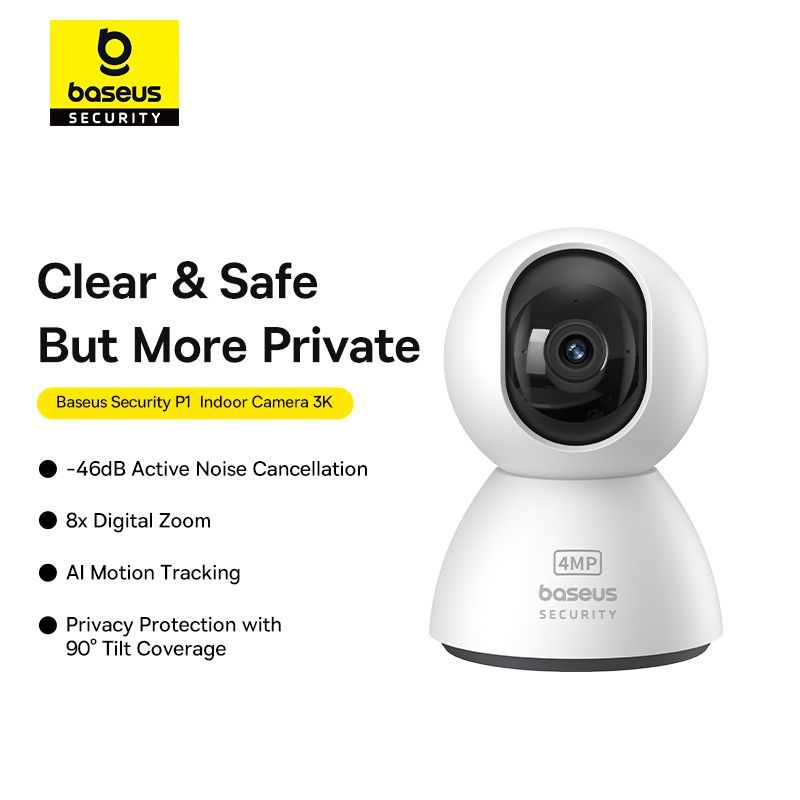 OS-Baseus Security P1 Lite Series Indoor Camera 2K Privacy Potection ...