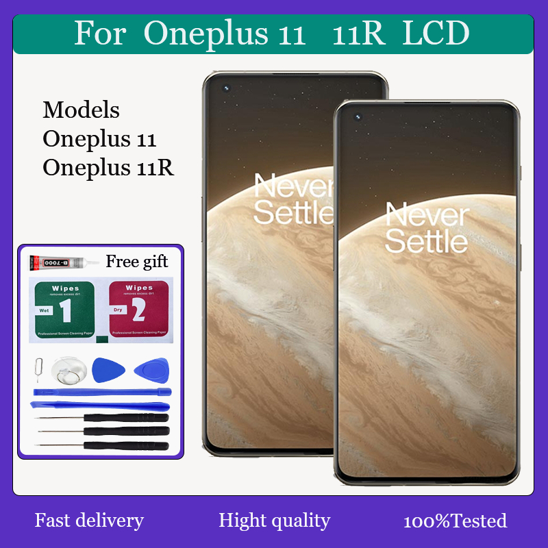 Original AMOLED TFT For Oneplus 11 5G Oneplus 11R CPH2487 LCD Display ...