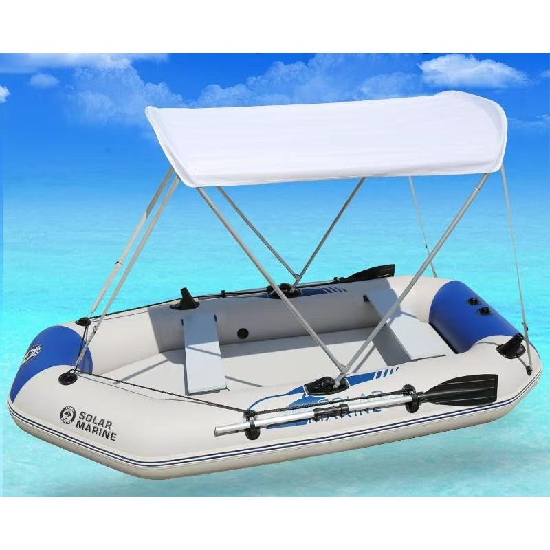Wear-Resistant Rubber Boat Thickened Hard Bottom Rowing Boat Inflatable ...