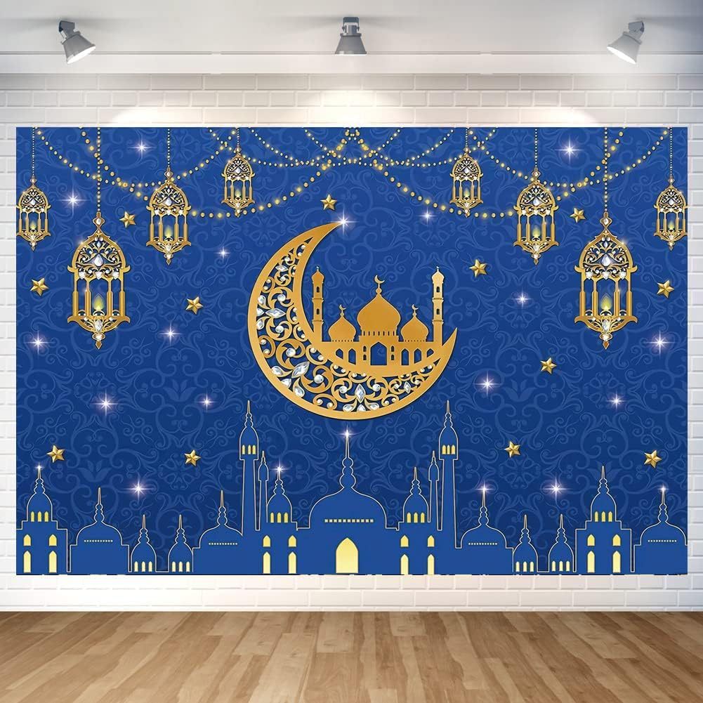Ramadan Kareem Photography Backdrop Eid Mubarak Photo Background ...