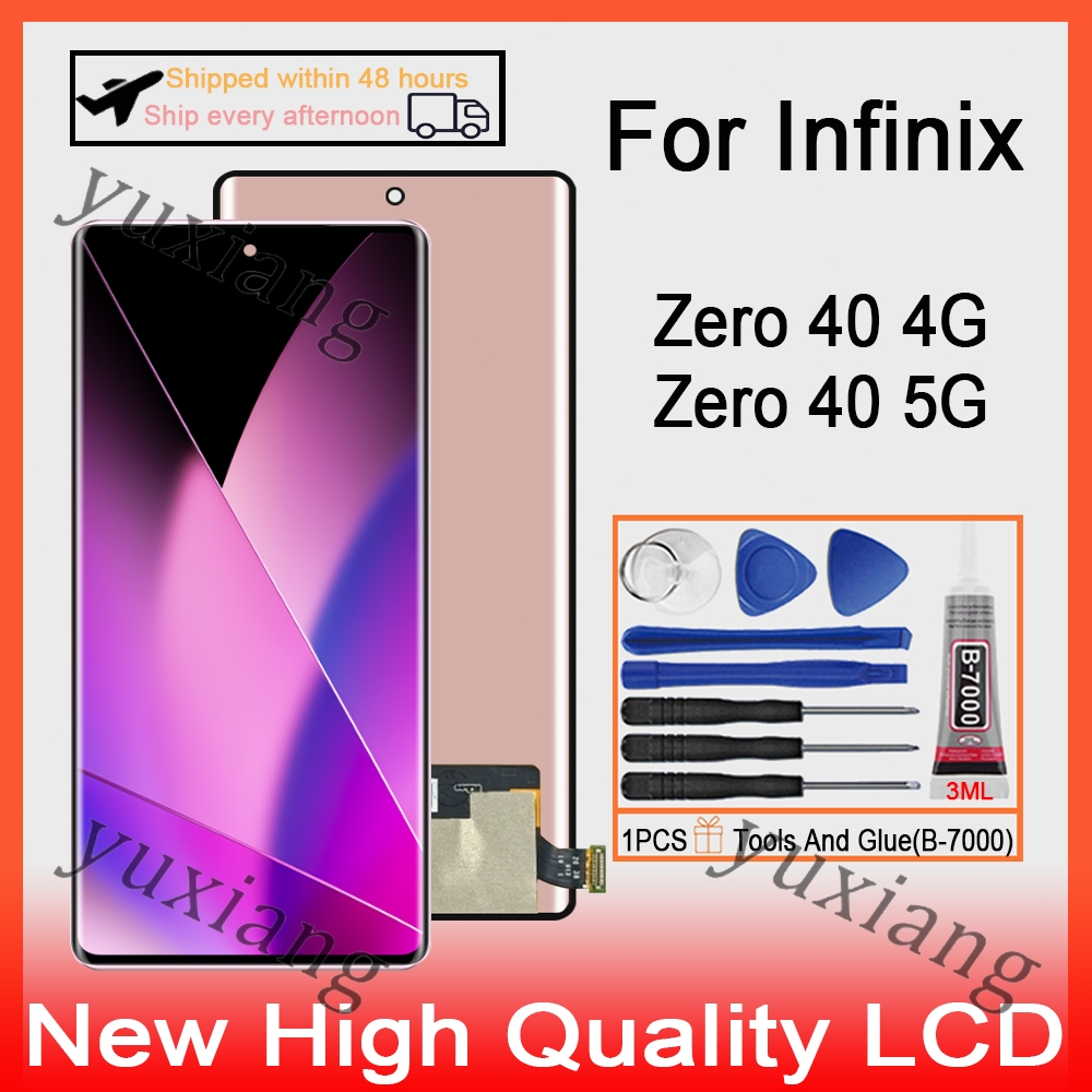 AMOLED TFT For Infinix Zero 40 4G X6860 Zero 40 5G X6861 LCD Display ...