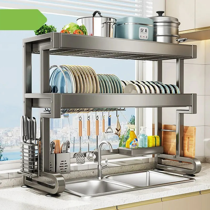 Kitchen Sink Rack Bold Adjustable Dishwashing Sink Countertop ...