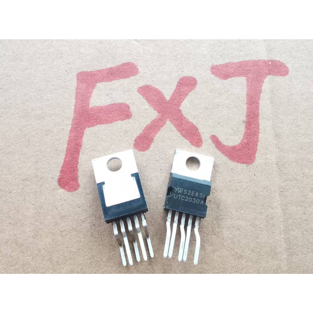 10 Pezzi UTC2030 – Amplificatore Audio TO220-5, Modello UTC2030A, Per Circuiti Audio E DIY - 3