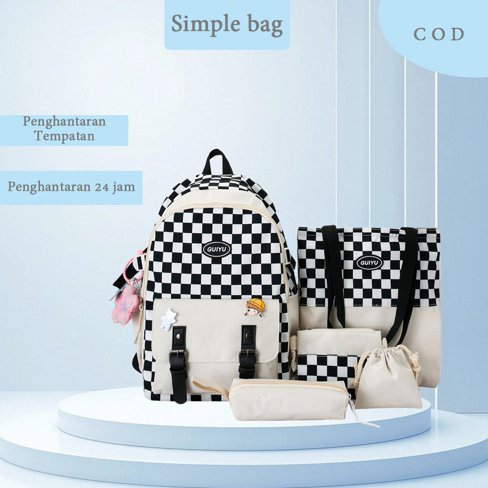 Beg Kapasiti Besar Beg Pelajar Kapasiti Beg Ransel Pemotongan | Shopee ...