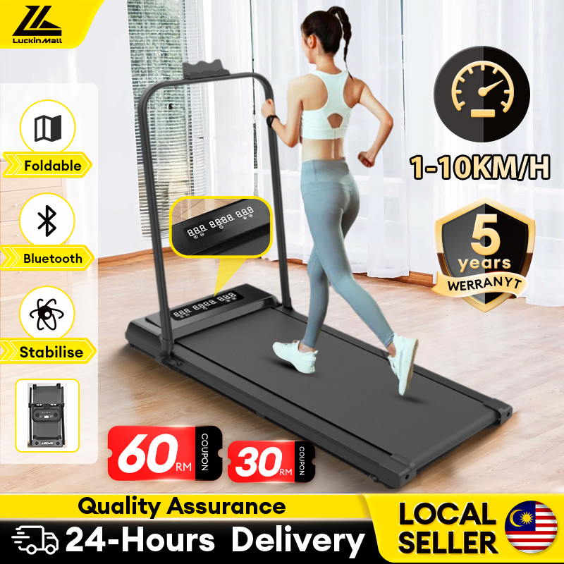 Walking Treadmill With Handle Smart Walking Pad Machine treadmill ...