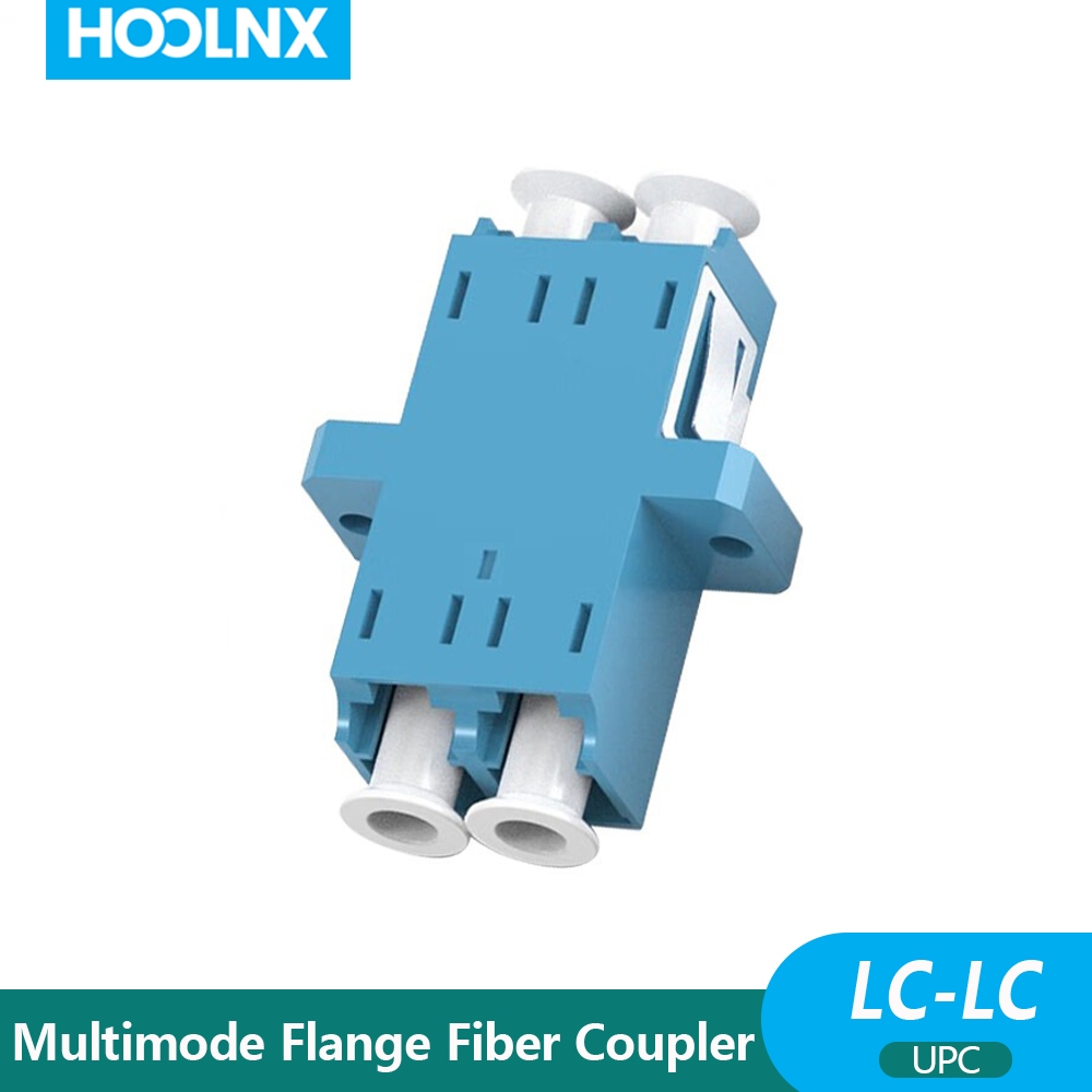 HOOLNX 30/50/100PCS/Lot LC UPC Duplex Single-mode Fiber Optic Adapter ...