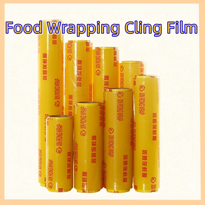 35-45CM*400M /PVC Cling Film Transparent Food Wrapper Wrapping Film ...