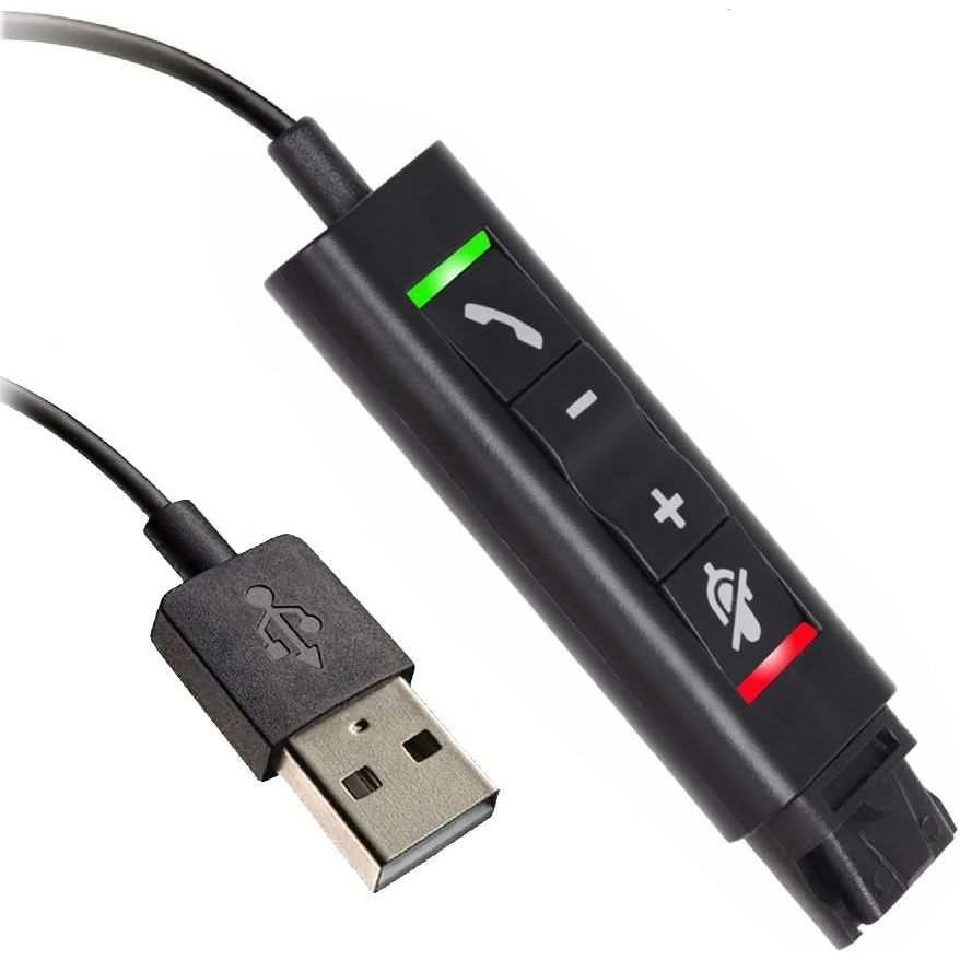 VoiceJoy QD(Quick Disconnect) Connector to USB Adapter Cable Supports ...