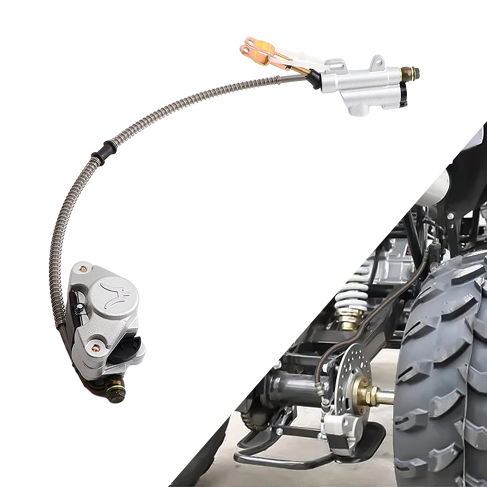 Rear Disc Brake Assembly Master Cylinder Caliper For 150cc 200cc 250cc ...