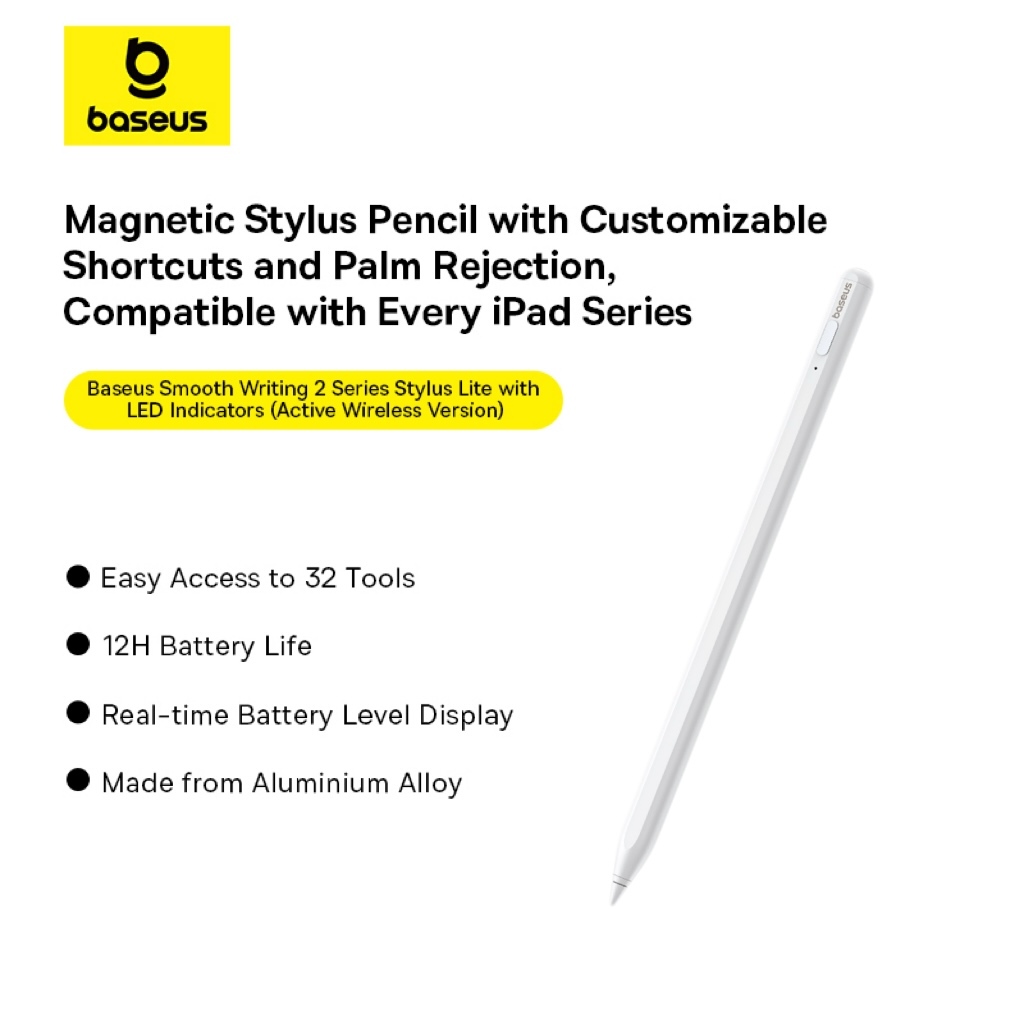 Baseus Smooth Writing 2 Stylus with LED Indicators Wireless Version ...