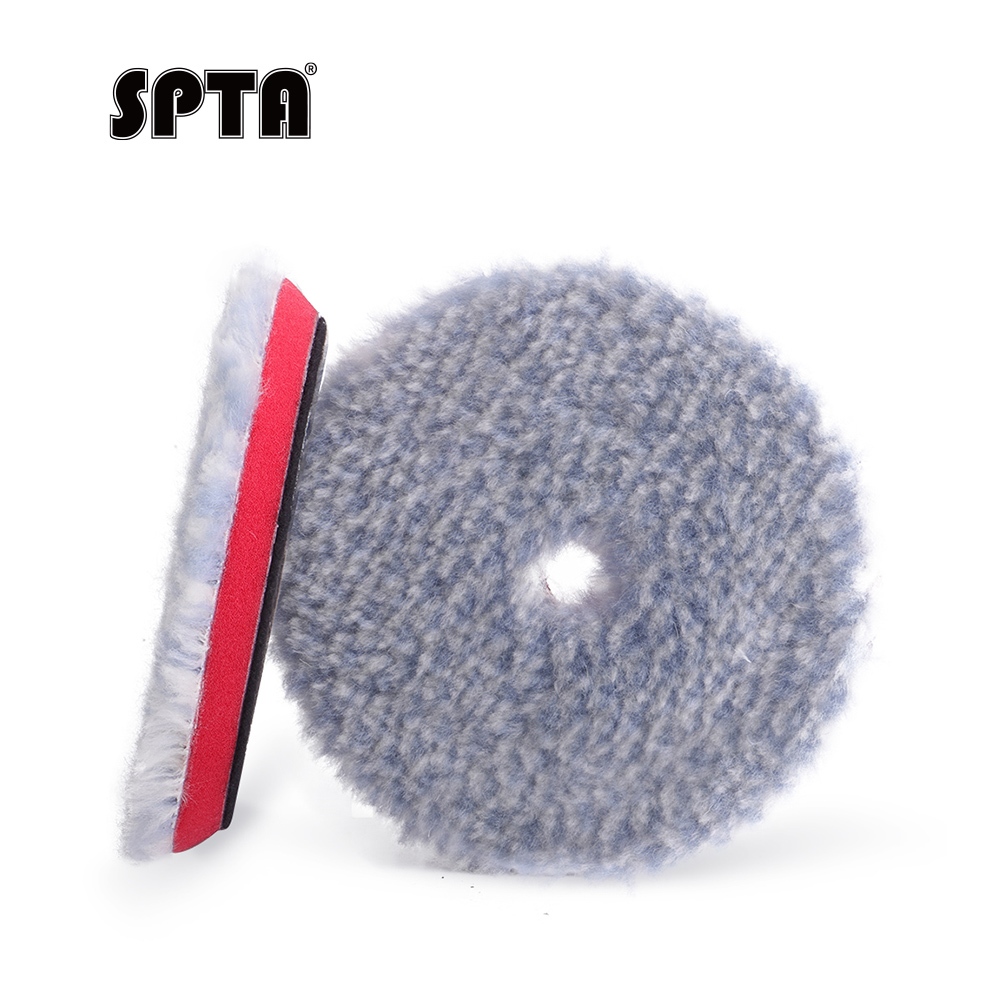 SPTA 3 inch to 6 inch Wool Polishing Pad, T130 Heavy Cut Wool Pad to ...