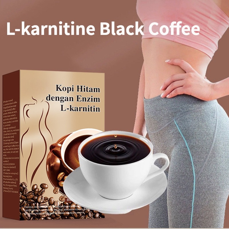 l carnitine and l theanine benefits L-carnitine Black Coffee Solid Drink Instant Coffee, Slimming,  Detoxification