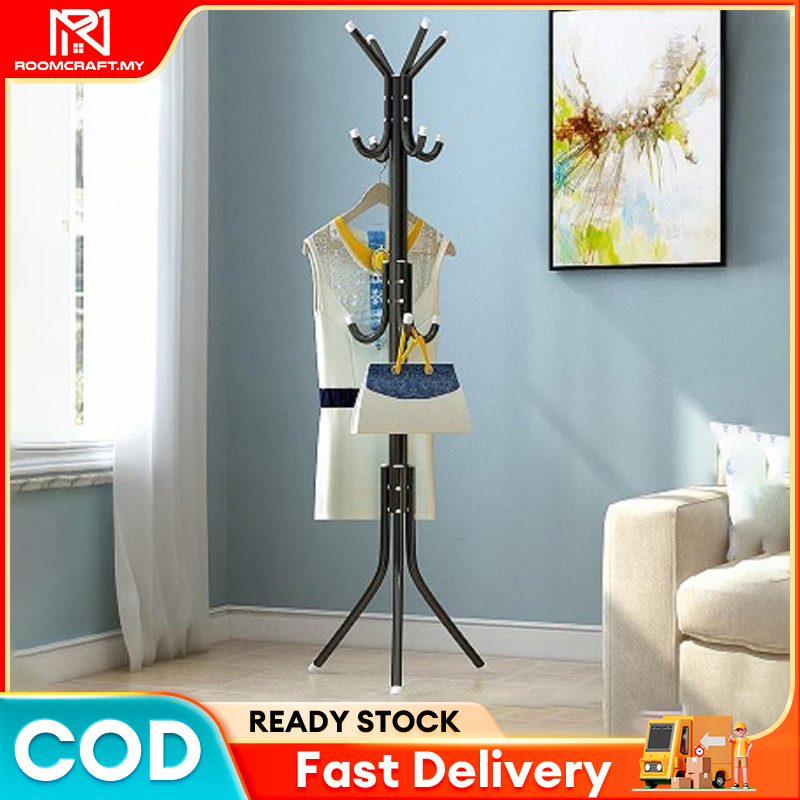 Hanging rack Hanging Pole Steel Rack for Clothes penyangkut baju ...