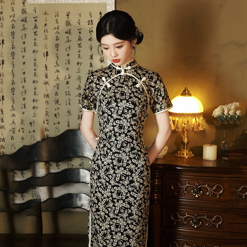 Old Shanghai Republic of China Style Chinese Style Long Style Improved ...