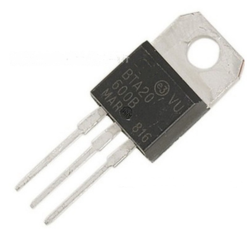 Aexit Triac BTA20-600B 600V 20A | SCR Snubberless Per Controllo Di Fase, Isolato 2500VRMS, TO-220 - 2