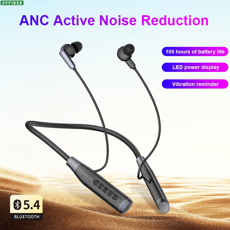 ANC Active Noise Cancellation Bluetooth Earphone Wireless Earphones 9D  Stereo Sound Headphone Vibrate for Incoming Calls Headphones Long Battery  Life Headset Bluetooth5.4 | Shopee Malaysia
