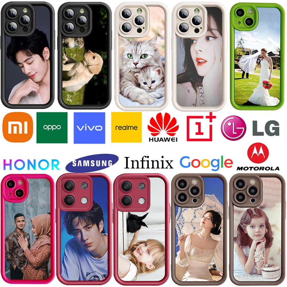 Casing Personalized Custom Customize DIY Phone Soft Case Silicone TPU ...
