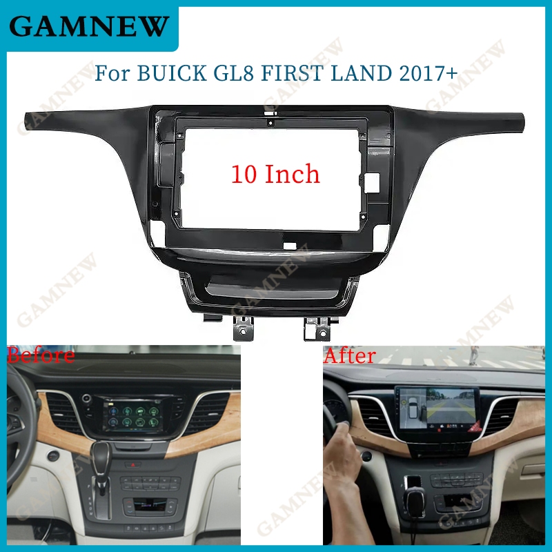 9 Inch Car Frame Fascia Adapter For 2017-2018 BUICK GL8 (10.1INCH, UV ...