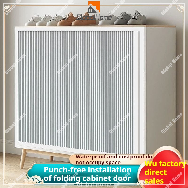 Customized folding cabinet doors with concealed sliding function, no ...