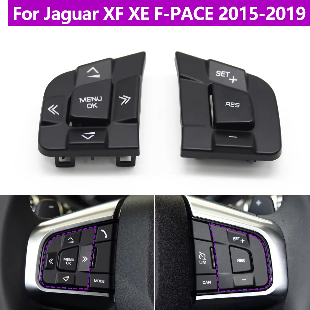 Car Steering Wheel Button Multi Function Control Switch Buttons For ...