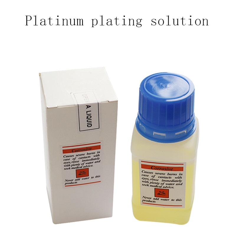 100ml Gold & Platinum Plating Solution for DIY Metal Surface Finishing ...