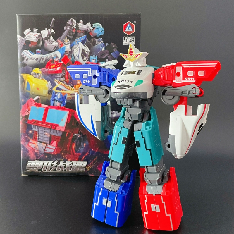 19CM Cool Transformers Toy Robot Car Action Figures Engineering Model ...
