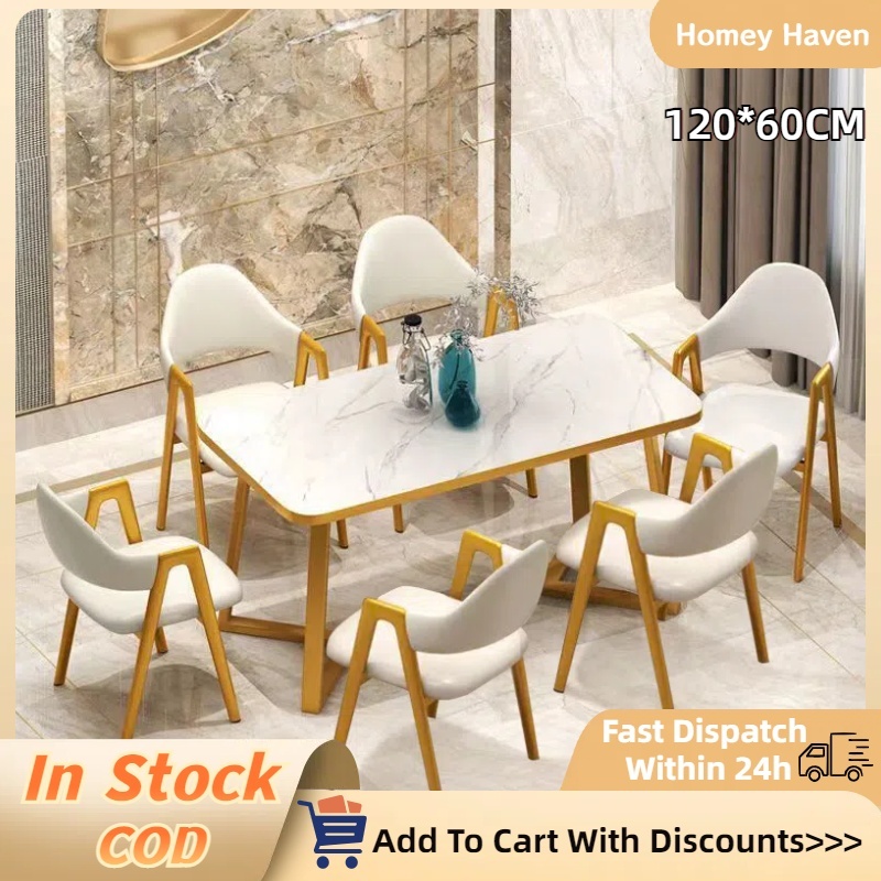 [In stock] Ikea Nordic Dining Table Set 4 Chairs Dining Table Household ...