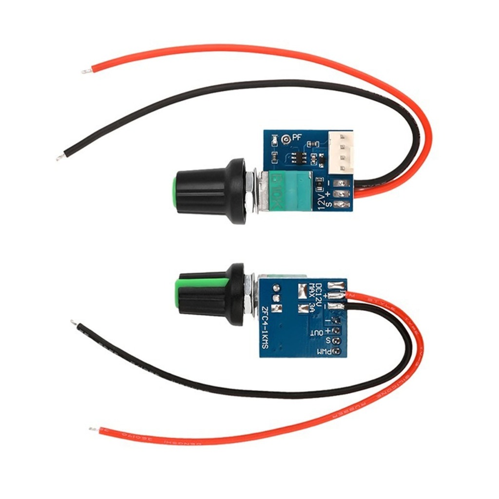 DC5-12V Manual 4-wire PWM Fan Speed Controller with Switch Chassis 4 ...