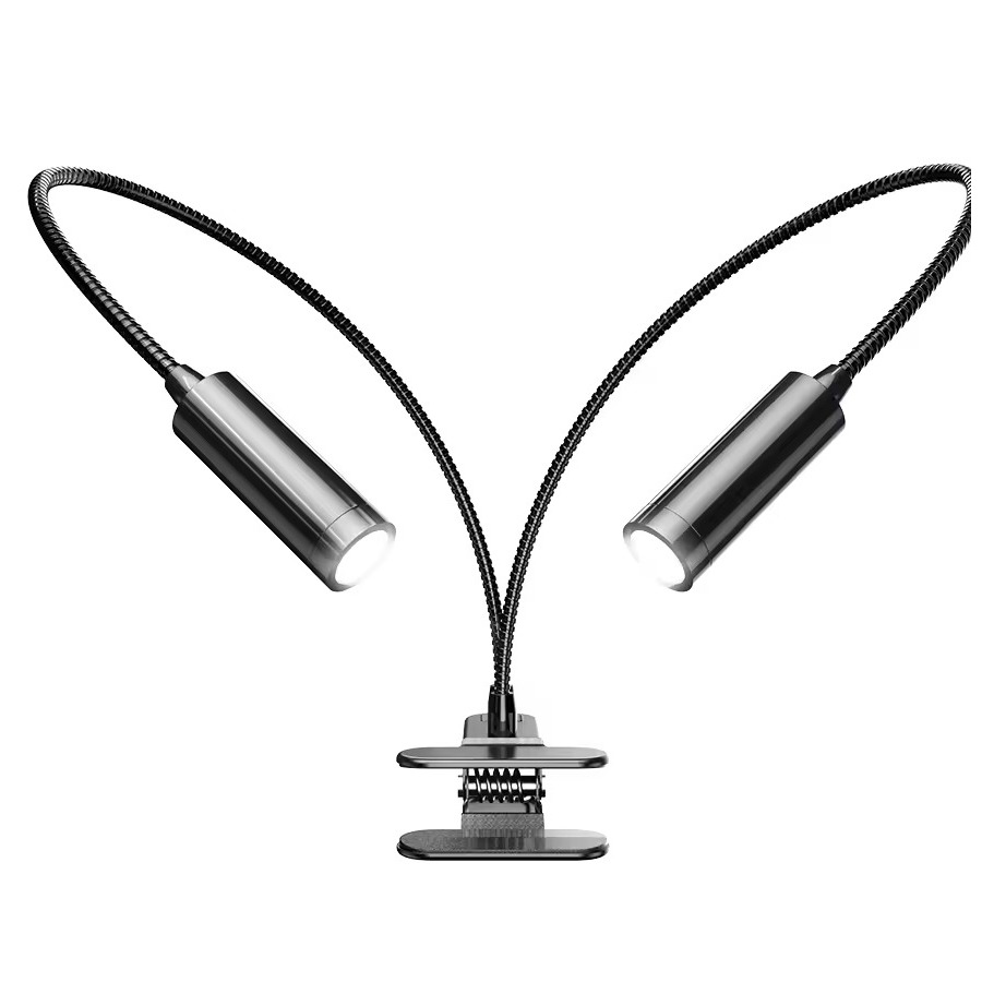 TOMLOV Gooseneck Microscope Auxiliary Lights All-Aluminum Flexible ...